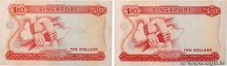 10 Dollars Lot SINGAPOUR  1973 P.03a/d TTB