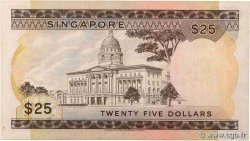 25 Dollars SINGAPUR  1972 P.04 SS