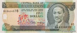 5 Dollars BARBADOS  1996 P.47