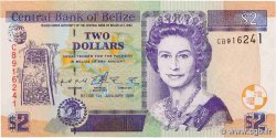 2 Dollars BELIZE  1999 P.60a