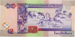 2 Dollars BELIZE  1999 P.60a ST