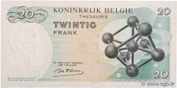 20 Francs BELGIEN  1964 P.138 ST