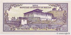 10 Ngultrum BHUTAN  1992 P.15b fST+
