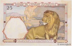 25 Francs AFRIQUE OCCIDENTALE FRANÇAISE (1895-1958)  1942 P.27 pr.NEUF
