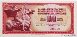 100 Dinara JUGOSLAWIEN  1965 P.080b