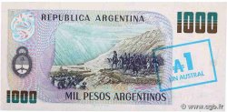 1 Austral ARGENTINIEN  1985 P.320 ST