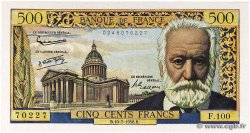 500 Francs VICTOR HUGO FRANCE  1958 F.35.09