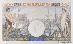 1000 Francs COMMERCE ET INDUSTRIE FRANCE  1940 F.39.01 UNC-