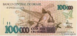 100000 Cruzeiros BRASILIEN  1993 P.235c