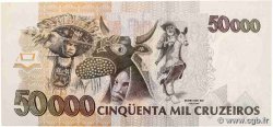 50 Cruzeiros Reais sur 50000 Cruzeiros  BRASILIEN  1993 P.237 ST