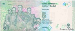 5 Pesos ARGENTINA  2015 P.359 FDC
