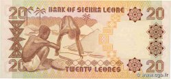20 Leones SIERRA LEONE  1988 P.16 NEUF