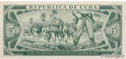 5 Pesos Spécimen CUBA  1967 P.103as UNC