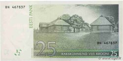 25 Krooni ESTONIA  2002 P.84a UNC