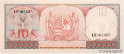 10 Gulden SURINAM  1963 P.121b fST+