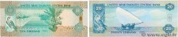 10 et 20 Dirhams Lot ÉMIRATS ARABES UNIS  2000 P.20c et P.21b TTB