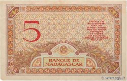 5 Francs MADAGASCAR  1937 P.035 TTB