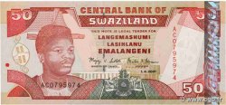 50 Emalangeni SWAZILAND  2001 P.31a NEUF