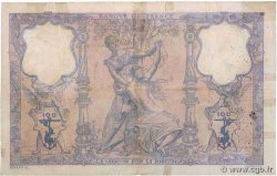 100 Francs BLEU ET ROSE FRANCE  1908 F.21.23 VG