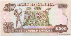 500 Kwacha SAMBIA  1991 P.35a ST