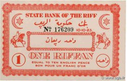 1 Riffan MOROCCO  1923 P.R1 UNC-