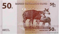 50 Centimes CONGO, DEMOCRATIQUE REPUBLIC  1997 P.084a UNC