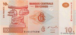 10 Francs CONGO, DEMOCRATIQUE REPUBLIC  2003 P.093a
