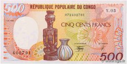 500 Francs type 1985 CONGO  1990 A.216e