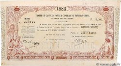 10000 Francs NEW CALEDONIA  1880 NC.80.10000 XF