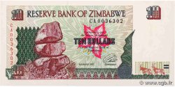 10 Dollars ZIMBABWE  1997 P.06a