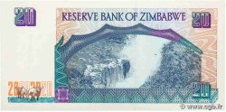 20 Dollars ZIMBABWE  1997 P.07 UNC