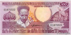 100 Gulden SURINAM  1986 P.133a