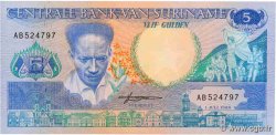 5 Gulden SURINAM  1986 P.130a