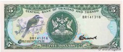 5 Dollars TRINIDAD and TOBAGO  1985 P.37c