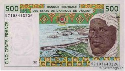 500 Francs WEST AFRICAN STATES  1997 P.610Hh