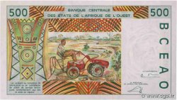 500 Francs WEST AFRICAN STATES  2002 P.710Km UNC