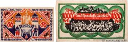 Lot de 2 billets en tissu Lot GERMANIA Bielefeld 1922  AU
