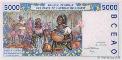 5000 Francs STATI AMERICANI AFRICANI  1999 P.413Dh AU