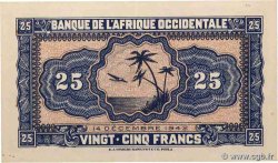 25 Francs FRENCH WEST AFRICA  1942 P.30a q.SPL