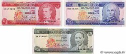 1, 2 et 5 Dollars Lot BARBADOS  1973 P.29a, P.30a et P.32a