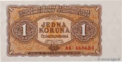 1 Koruna CZECHOSLOVAKIA  1953 P.078a