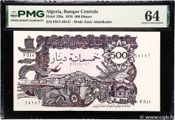 500 Dinars ALGÉRIE  1970 P.129a