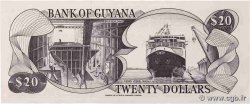 20 Dollars GUIANA  1989 P.24d UNC