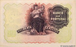 50 Centavos PORTUGAL  1918 P.112b AU
