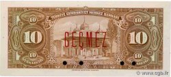 10 Lira Spécimen TURQUIE  1948 P.148s NEUF