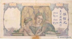 500 Piastres FRENCH INDOCHINA  1939 P.057 F