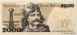 2000 Zlotych POLOGNE  1982 P.147c NEUF