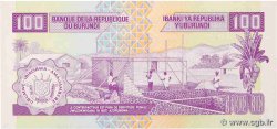 100 Francs BURUNDI  1997 P.37b AU