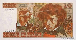 10 Francs BERLIOZ Petit numéro FRANCE  1975 F.63.08A128 UNC-