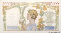 5000 Francs VICTOIRE Impression à plat FRANKREICH  1941 F.46.26 VZ+